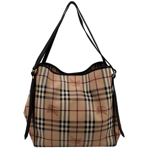 burberry tote small canterbury horseferry check|Burberry haymarket bag.